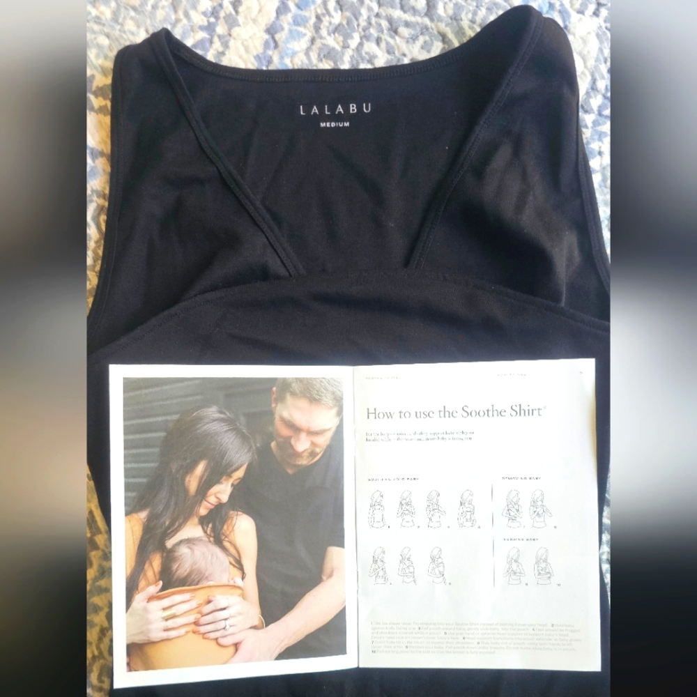 Lalabu Black Soothe Shirt - Medium - Gently Loved, Like New